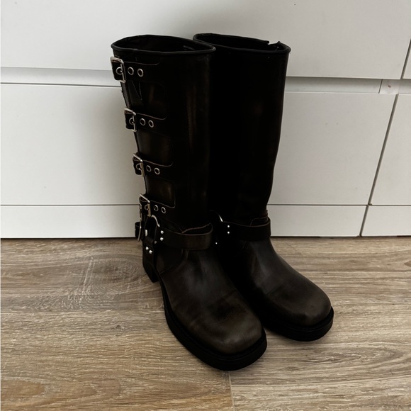 Steve Madden ROCKY BROWN DISTRESSED - Picture 5 of 5